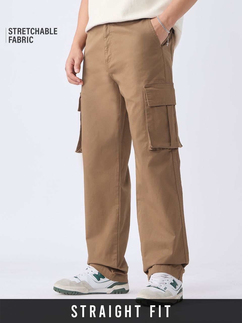 Cargo Pants: Autumn Ember Men Cargo Pants